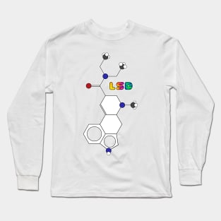 LSD Molecule Long Sleeve T-Shirt